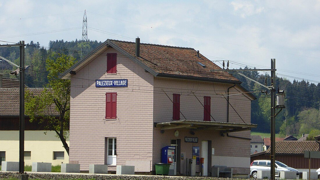 Palézieux-Village railway station