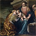 De mystieke bruiloft van de heilige Catharina - Paolo Veronese