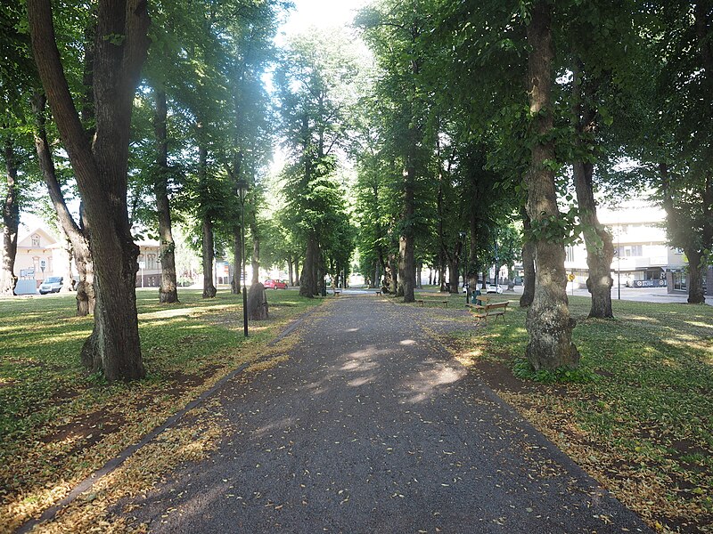 File:Park avenue in Loviisa.jpg