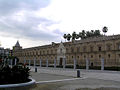 Hospital de las Cinco Llagas, hoy sede del Parlamento de Andalucía.