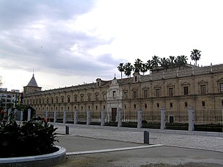 Español: Fachada del Parlamento de Andalucía English: Facade of the Parliement of Andalusia Euskara: Andaluziako Parlamentuko aurrealdea