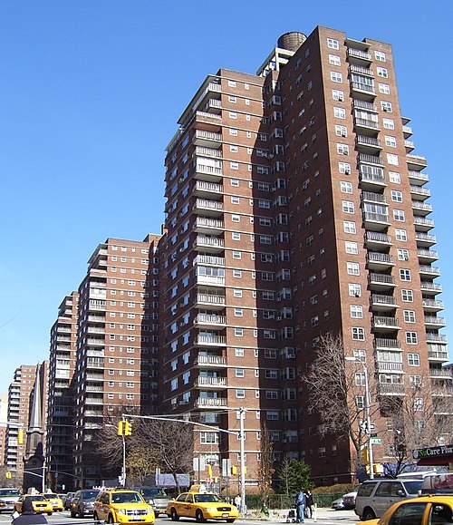 Penn South buildings along Ninth Avenue