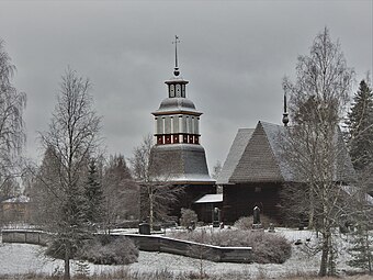 Kościół zimą (2017)