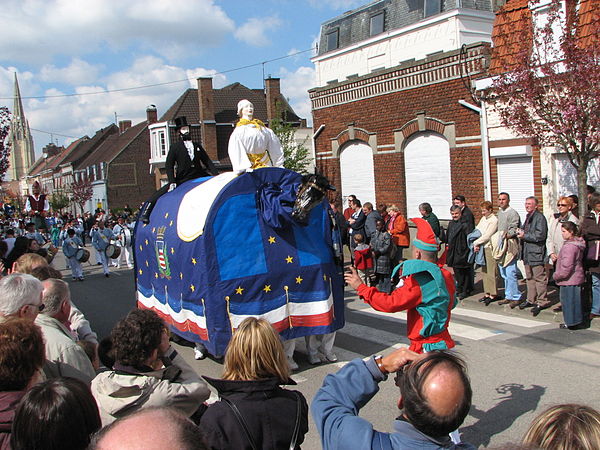 The Poulain from Pézenas (visiting Steenvoorde, in northeast France, for the Festival of Giants in 2006)