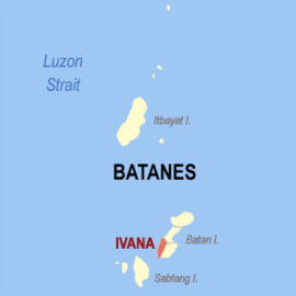 Ivana na Batanes Coordenadas : 20°22'N, 121°55'E