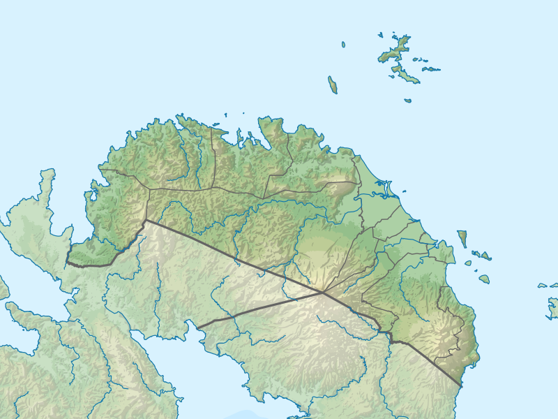 File:Philippines Camarines Norte relief location map.svg