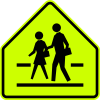 Children crossing ahead