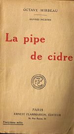 La Pipe de cidre, Flammarion, 1919