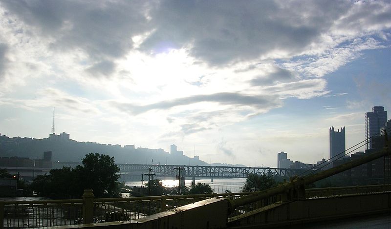 File:Pittsburgh Liberty Bridge from 10th Street Bridge.JPG