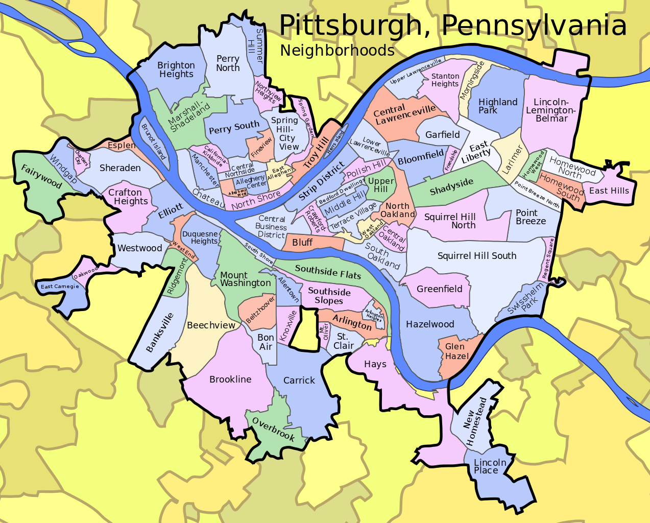 File:Pittsburgh Pennsylvania neighborhoods.svg - Wikipedia