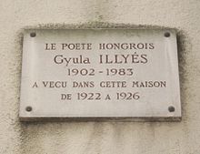 Plaque commémorative, 9, rue Budé à Paris