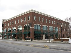 Building now at the site Plaza Hotel site in Columbus.jpg