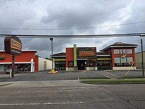 Pollo Campero in Gulfton, Houston, is a Salvadoran fast-food restaurant chain