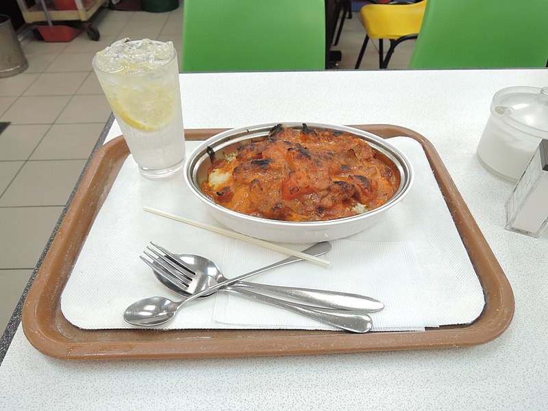 File:Pork chop rice in hong kong.jpg