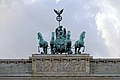 * Nomination Quadriga in front of the Brandenburg Gate in Berlin (Germany). --Gzen92 09:11, 28 March 2020 (UTC) * Promotion Good quality. --Pandakekok9 12:24, 30 March 2020 (UTC)