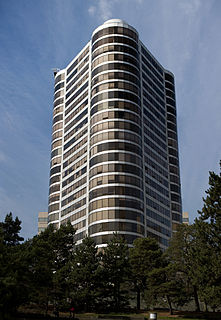 Portland Plaza Skyscraper in downtown Portland