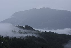 Праманта, окутанная утренним туманом