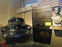 Presidential car of Ramon Magsaysay Presidential car of Ramon Magsaysay.jpg