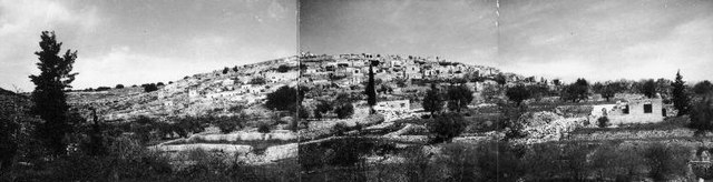 Qalunya panorama 10 April 1948