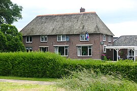 Rietgedekte boerenwoning