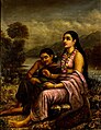 2011-04-24T05:42:41Z : user:Praveenp : File:Raja Ravi Varma, Sakunthala Pathralekhan (another version).jpg