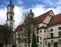 Ravensburg Weissenau Klosterkirche vom Innenhof.jpg
