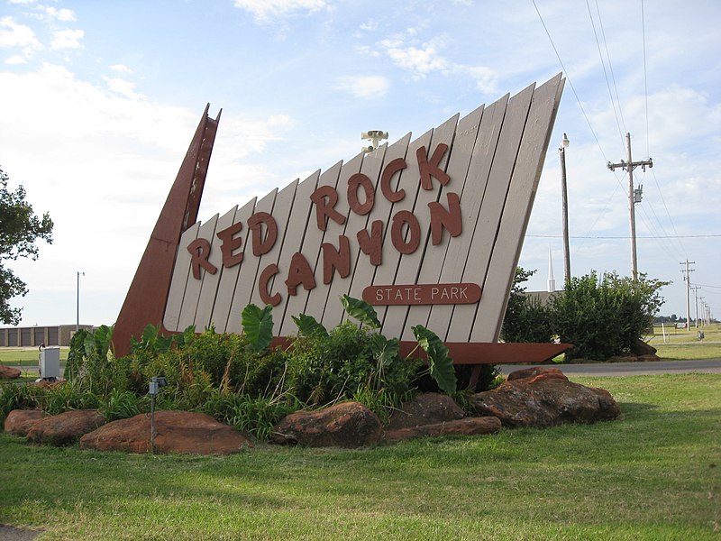 File:Red Rock Canyon SP sign.jpg