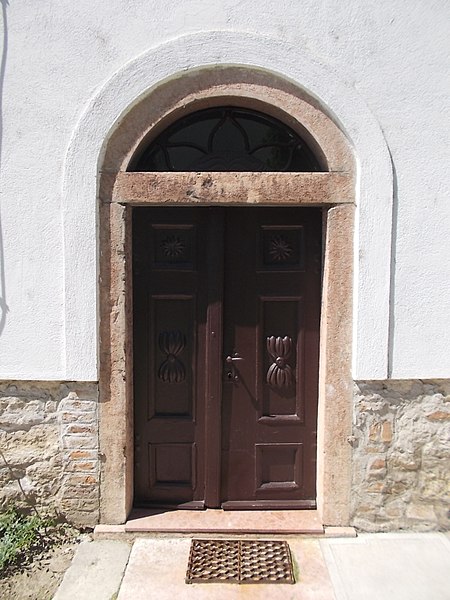 File:Reformed Church, door, 2017 Bicske.jpg