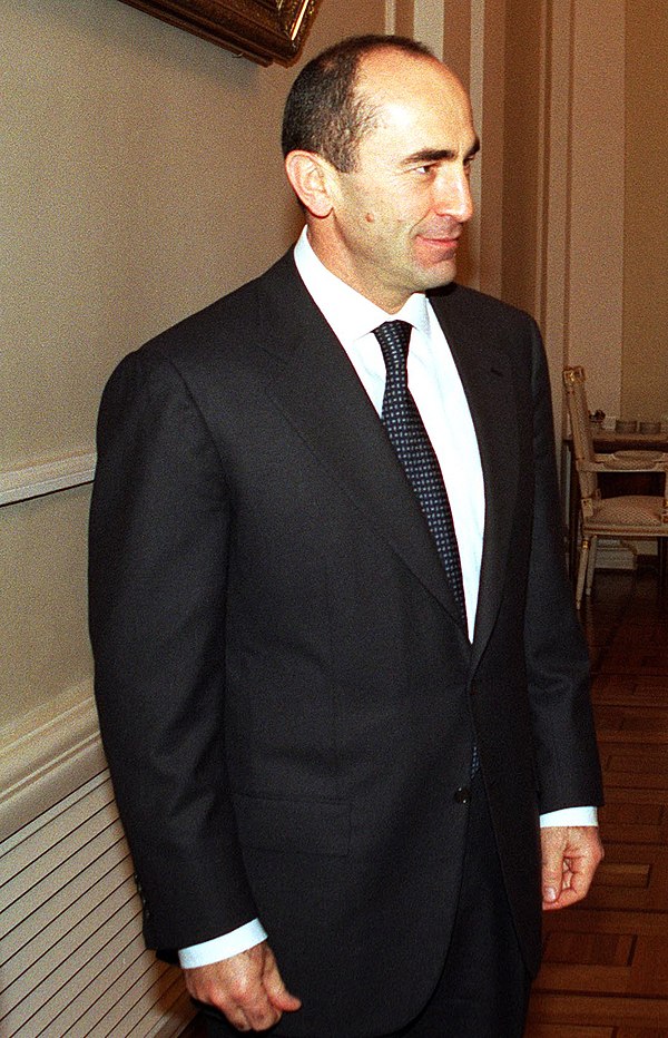 Kocharyan in December 2001