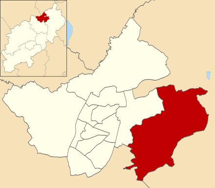 Location of Rural East ward