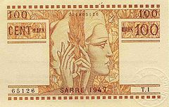 100 марок, 1947 року.