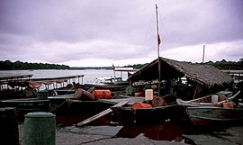 Der Flusshafen von San Carlos