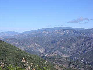 <span class="mw-page-title-main">San Rafael Mountains</span> Mountain range of the Transverse Ranges in California, United States