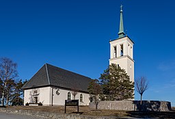 Sankt Eriks kyrka i mars 2022