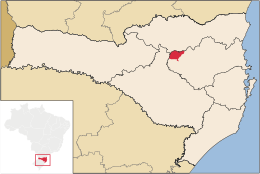 Rio do Campo – Mappa