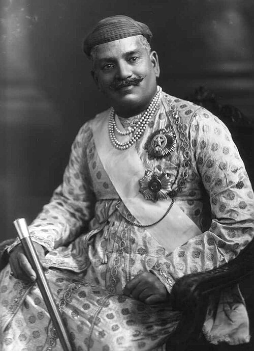 Sayajirao Gaekwad III, the maharaja of Baroda State.