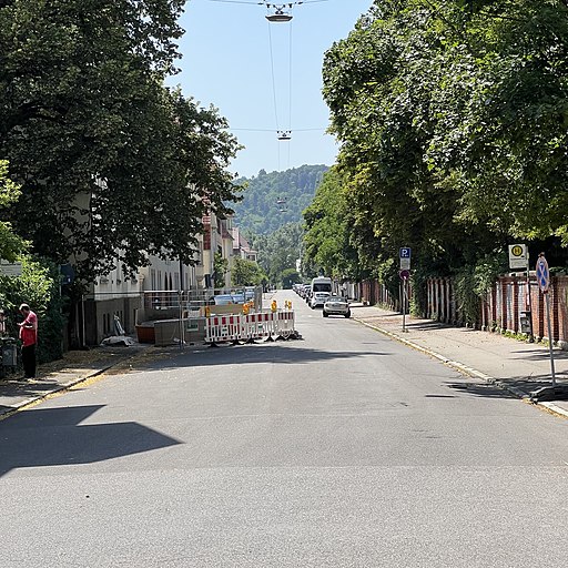 Schellingstraße Tübingen von Steinlachallee