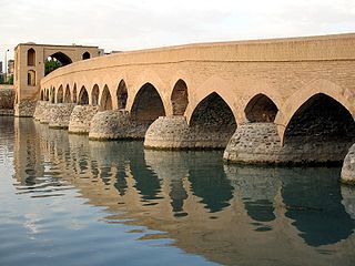 <span class="mw-page-title-main">Shahrestan Bridge</span> Bridge in Isfahan, Iran