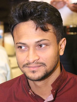 <span class="mw-page-title-main">Shakib Al Hasan</span> Bangladeshi cricketer