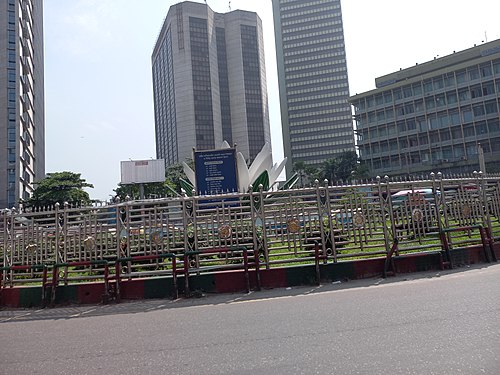 Shapla Square in Motijheel, Dhaka