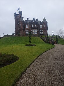 The Sherbrooke Castle Hotel, a notable Dumbreck landmark