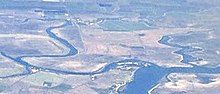 Bouldin Island in an aerial photo taken looking toward the east in 2018.