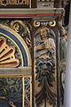 English: Details of the Pulpit in Skt. Nikolai church in Lolland, Denmark