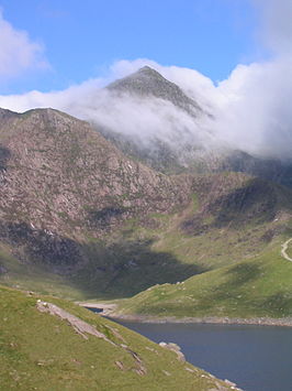 Snowdon vanaf Llyn Llydaw (2004)