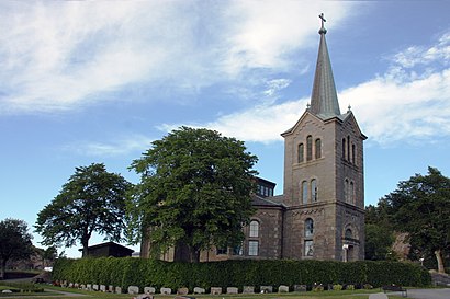 Vägbeskrivningar till Askums kyrka med kollektivtrafik