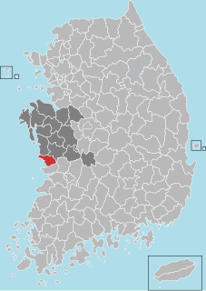 Seocheon County County in Hoseo, South Korea