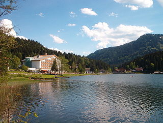 Spitzingsee lake