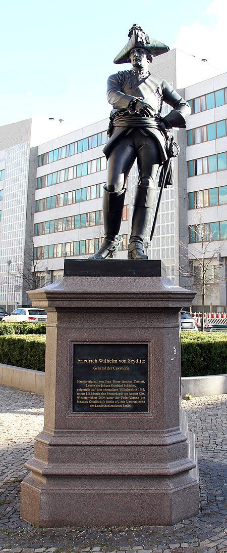 Statue Zietenplatz (Mitte) Friedrich Wilhelm von Seydlitz