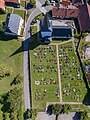 * Nomination Cemetery and Catholic Parish Church of St. Martin in Steinfeld, aerial view. --Ermell 08:33, 12 September 2023 (UTC) * Promotion  Support Good quality. --FlocciNivis 14:12, 12 September 2023 (UTC)