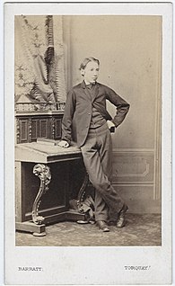 Robert Louis à Torquay en 1865